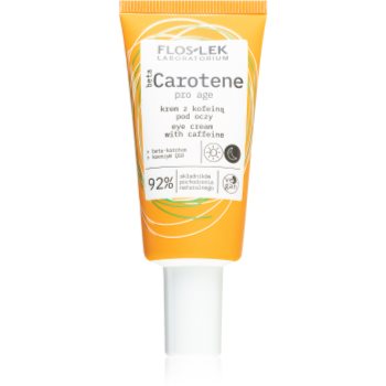 FlosLek Laboratorium Beta Carotene crema pentru ochi impotriva cutelor si al sacilor cu cafeina - imagine 2